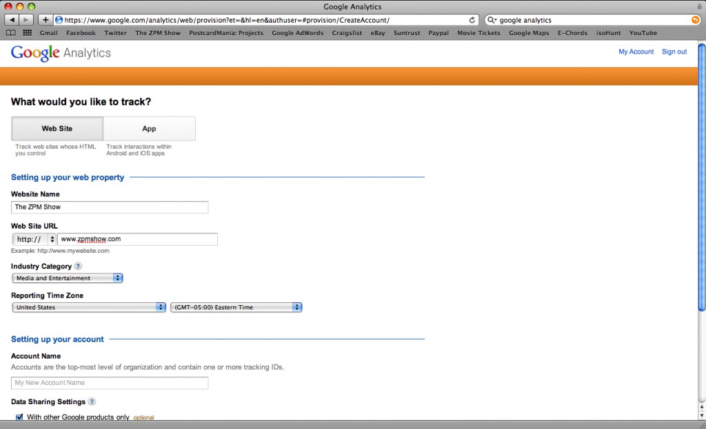 google analytics step 4