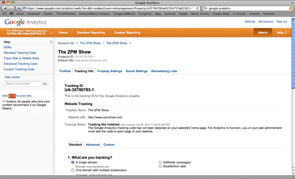 google analytics step 7