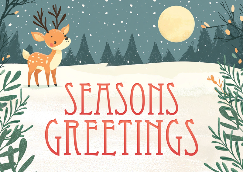 Holiday Postcards for Businesses