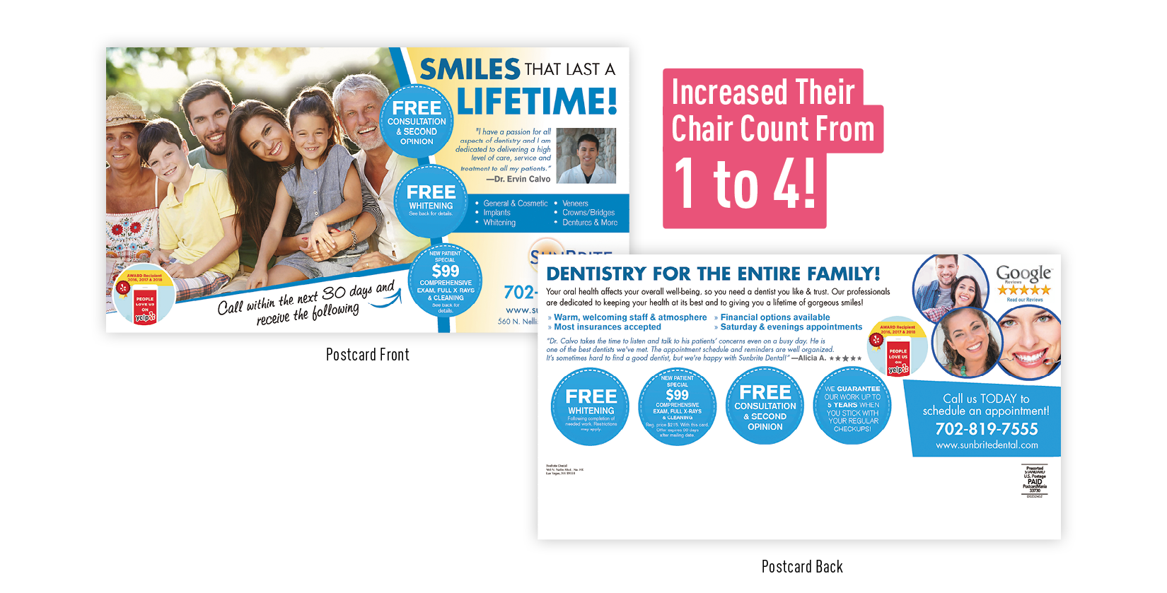 dental postcard marketing