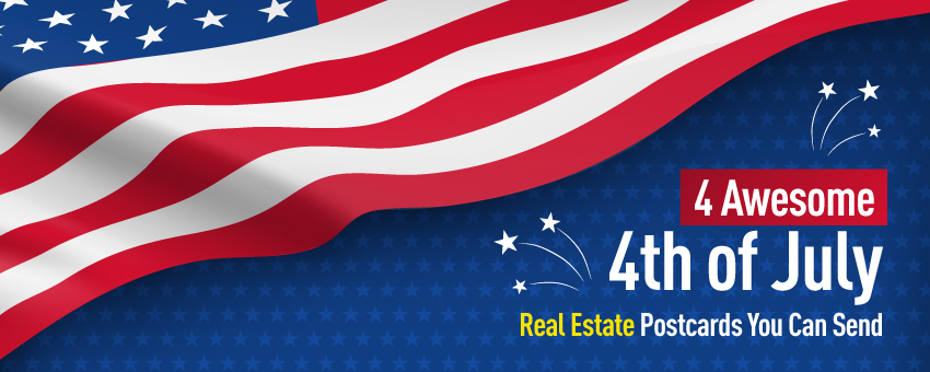 4 4th of july real estate postcards you can send