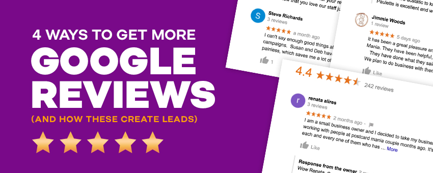 4 ways to get more google reviews