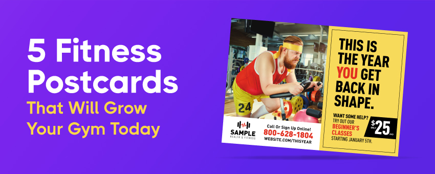 5 Fitness Postcards That Will Grow Your Gym Today