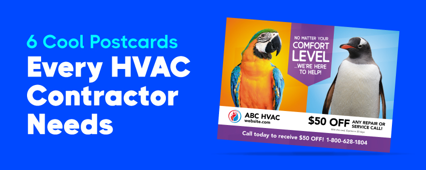 6 Cool Postcards Every HVAC Contractor Needs