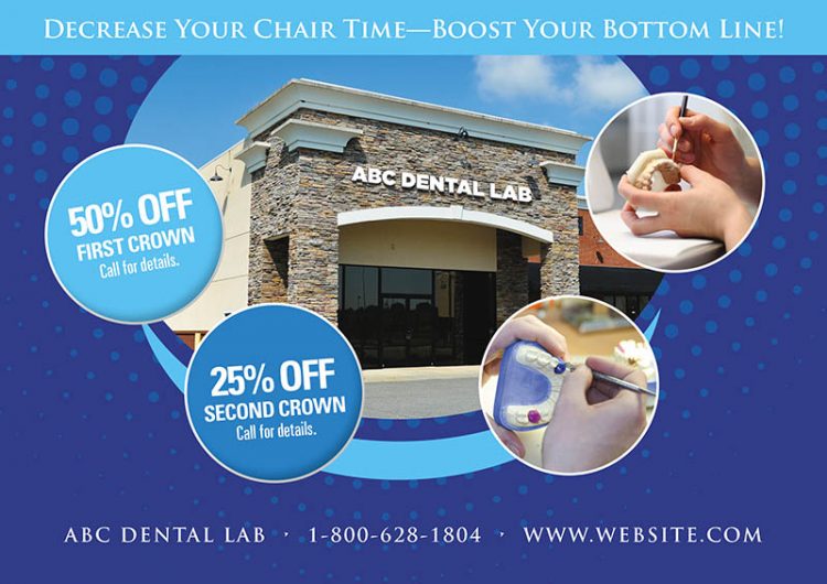 Dental lab post cards