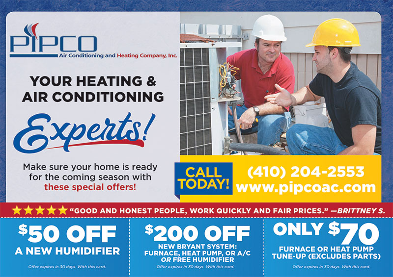 HVAC Marketing Case Study Postcard Example