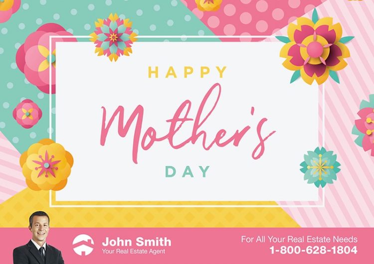 Mother's Day real estate postcards