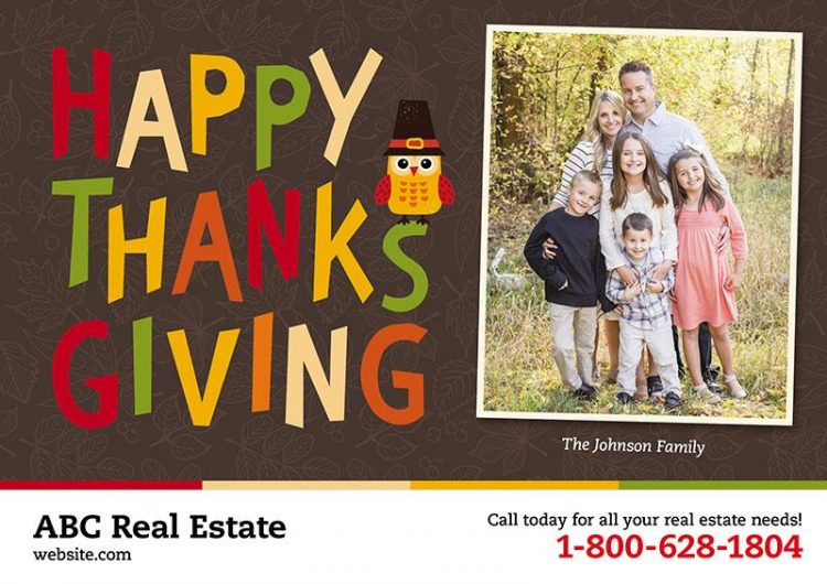Thanksgiving real estate marketing