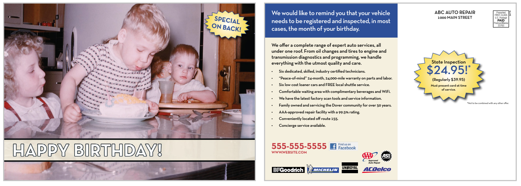 auto repair direct mail