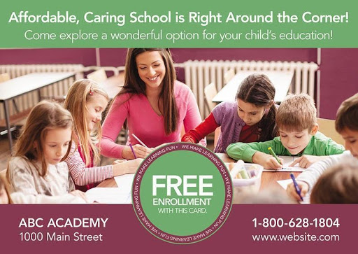 marketing private school design