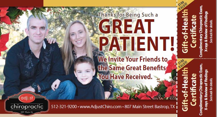 effective chiropractor postcard design