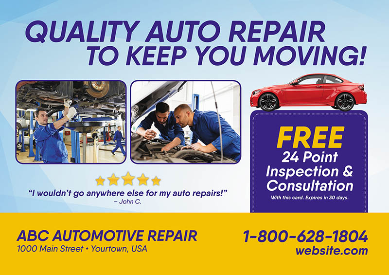 collision repair marketing