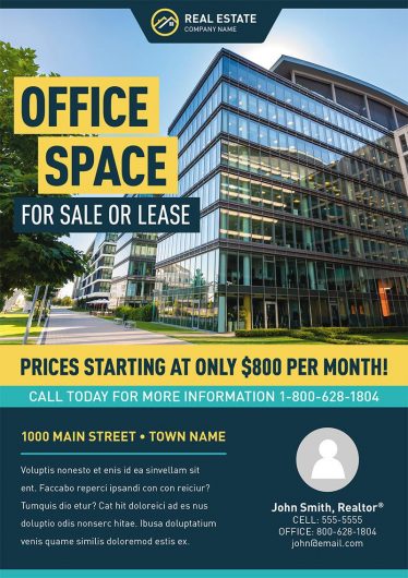 commercial real estate postcard templates