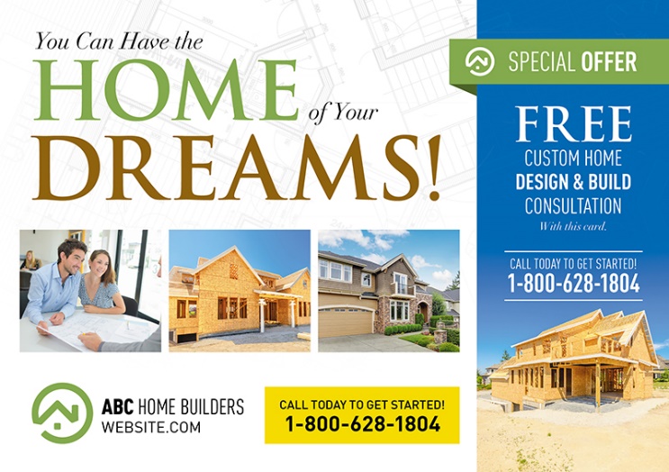 contractor postcard template