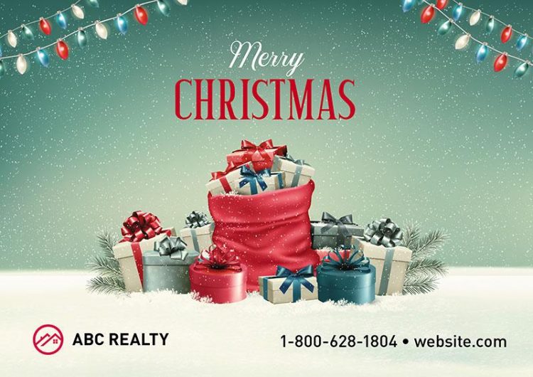 holiday card mailing service for real estate agents