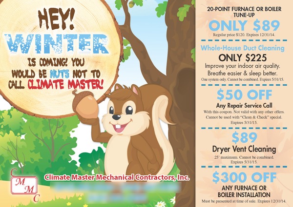 hvac postcard design