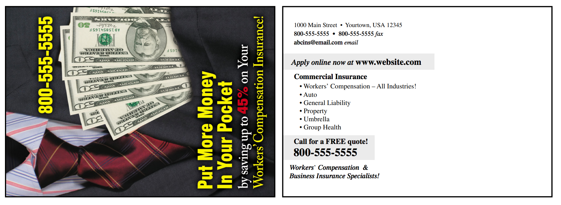 insurance direct mail