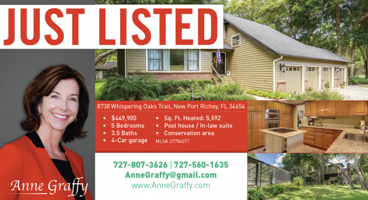 just listed postcard for realtor marketing