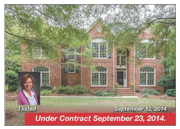 just sold postcards keller williams