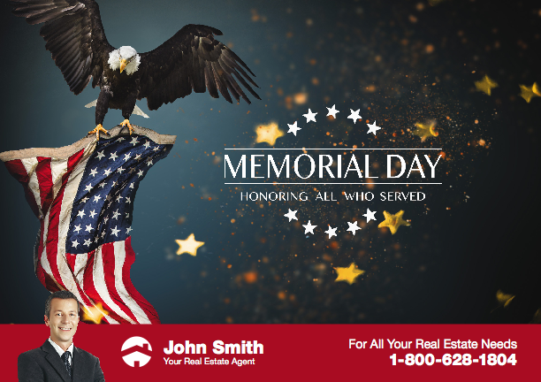 memorial day real estate mailer