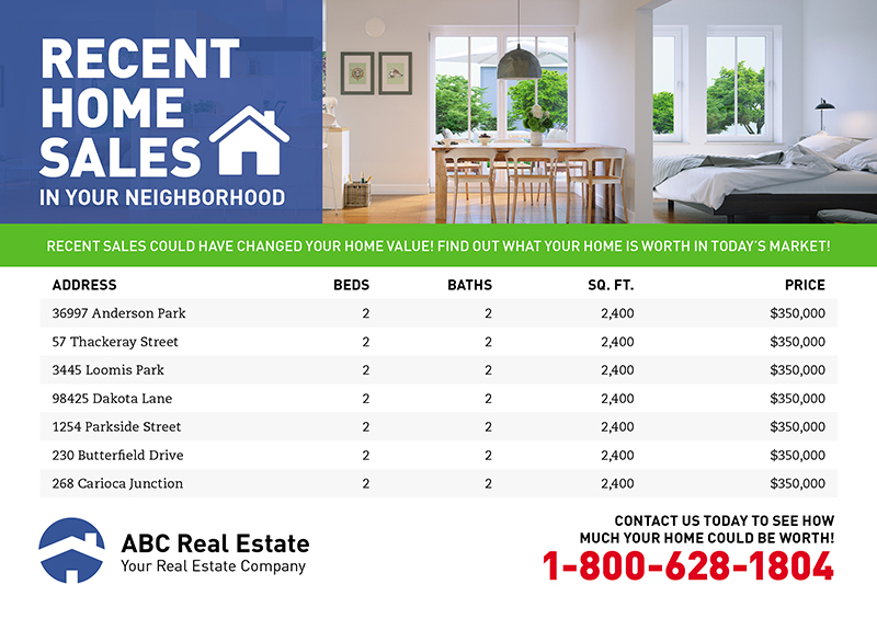 neighborhood update postcard