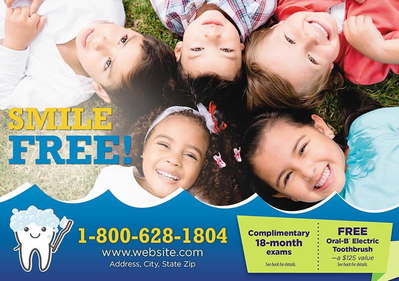 pediatric dentistry postcards