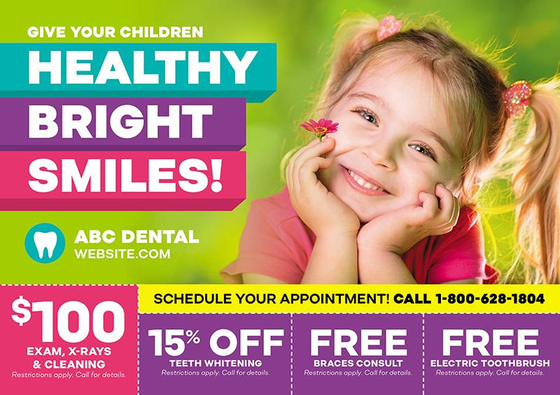 pediatric dentistry postcards