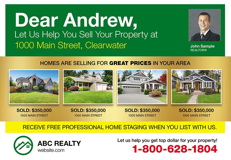 personalized postcard