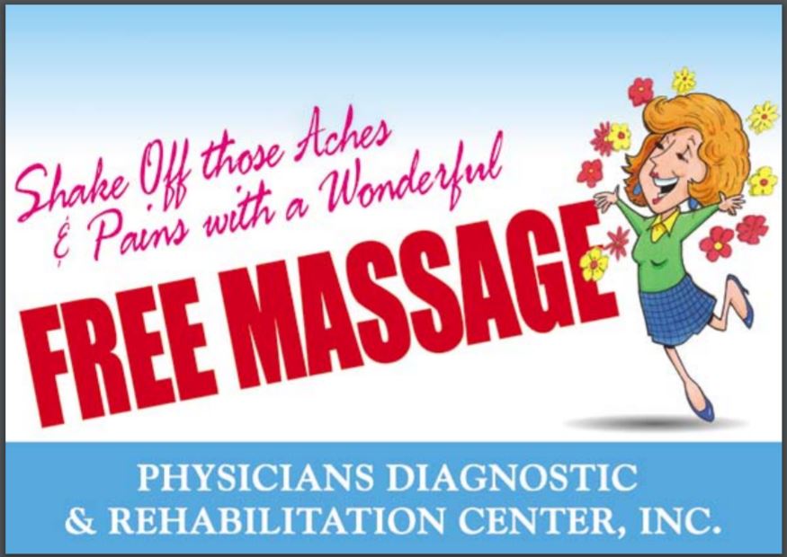 physical therapy postcard