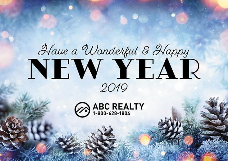 real estate happy new year cards