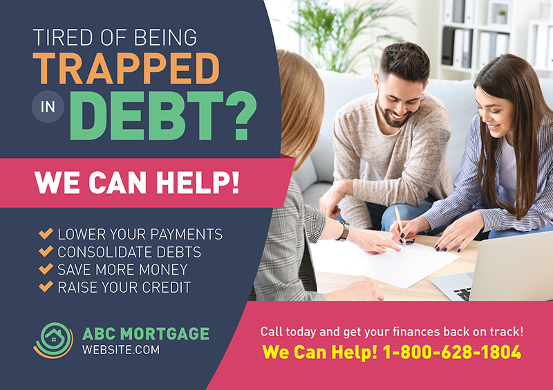 sub prime loans postcards