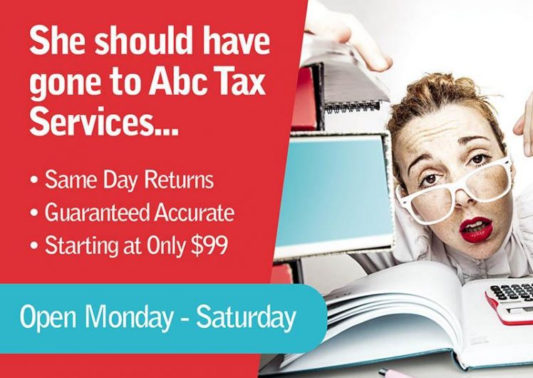 tax preparer ad