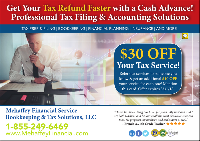 tax preparer ad
