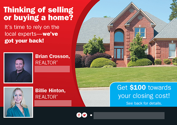 thinking of selling postcards for real estate marketing