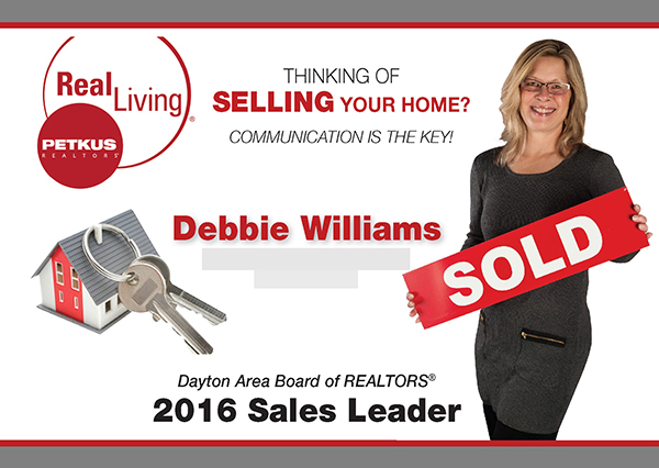 thinking of selling your home postcard