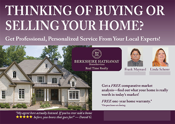 thinking of selling your home postcards