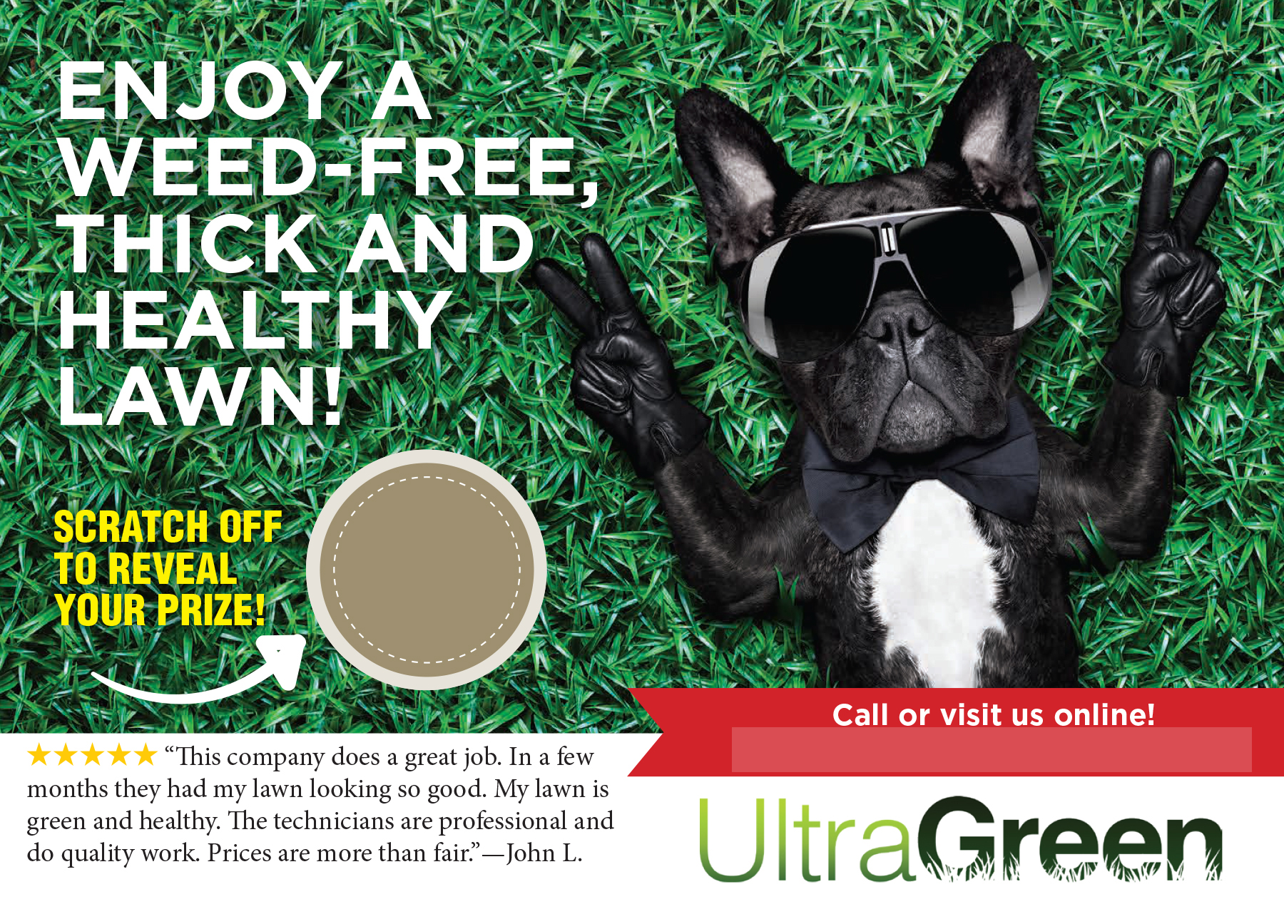 Successful Landscaping Postcard Campaign