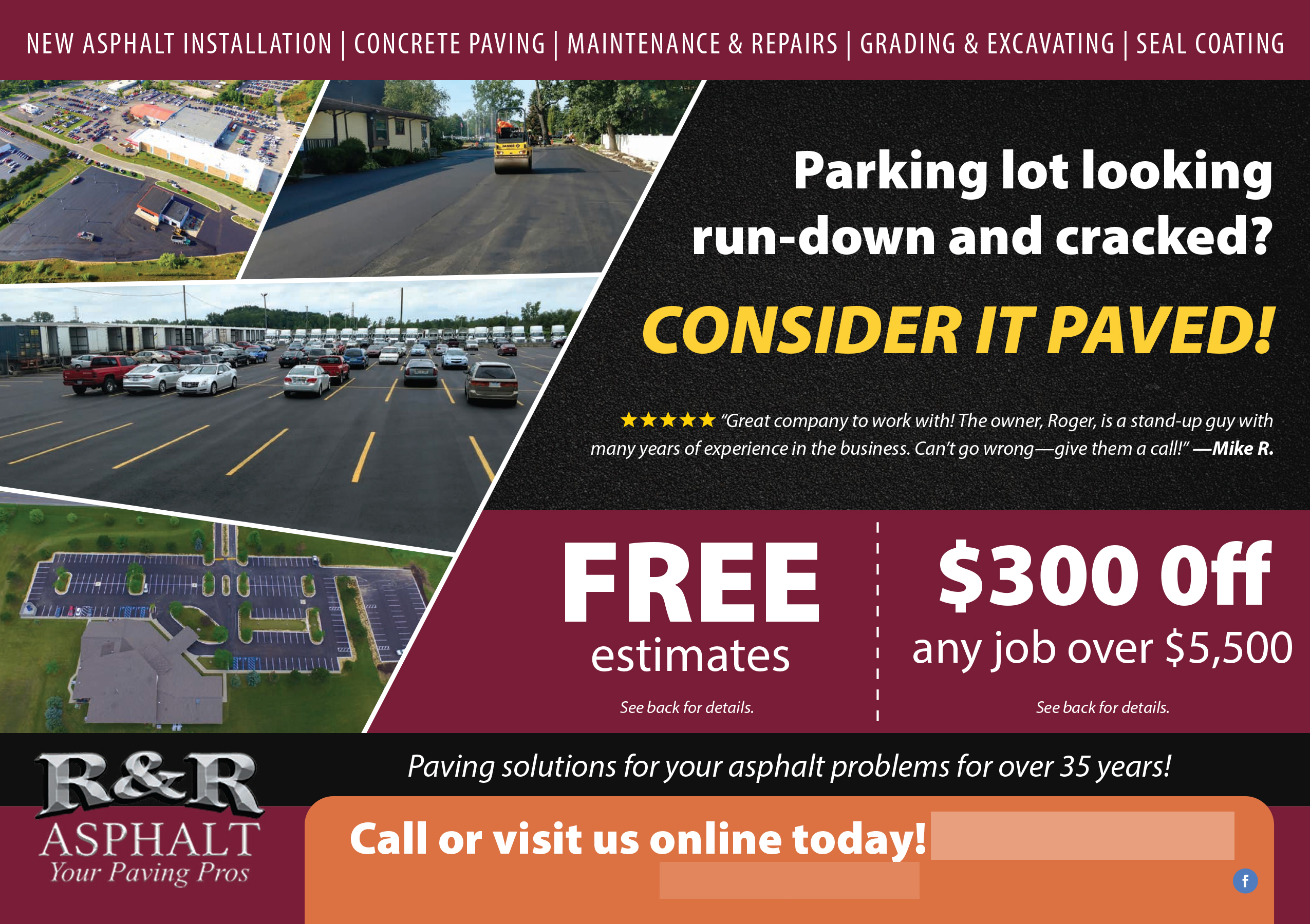 Successful Construction Postcard Campaign