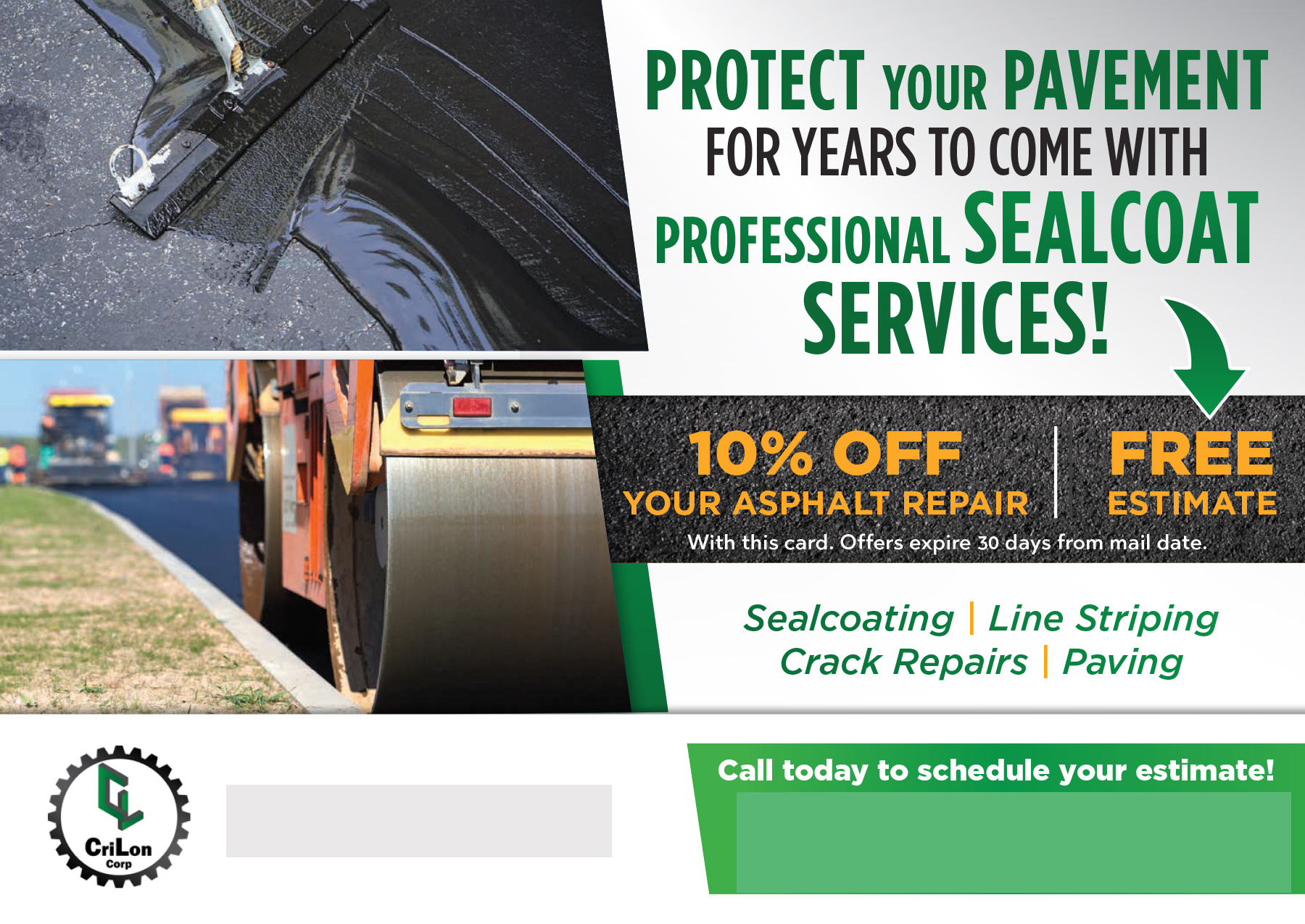 Successful Construction Postcard Campaign