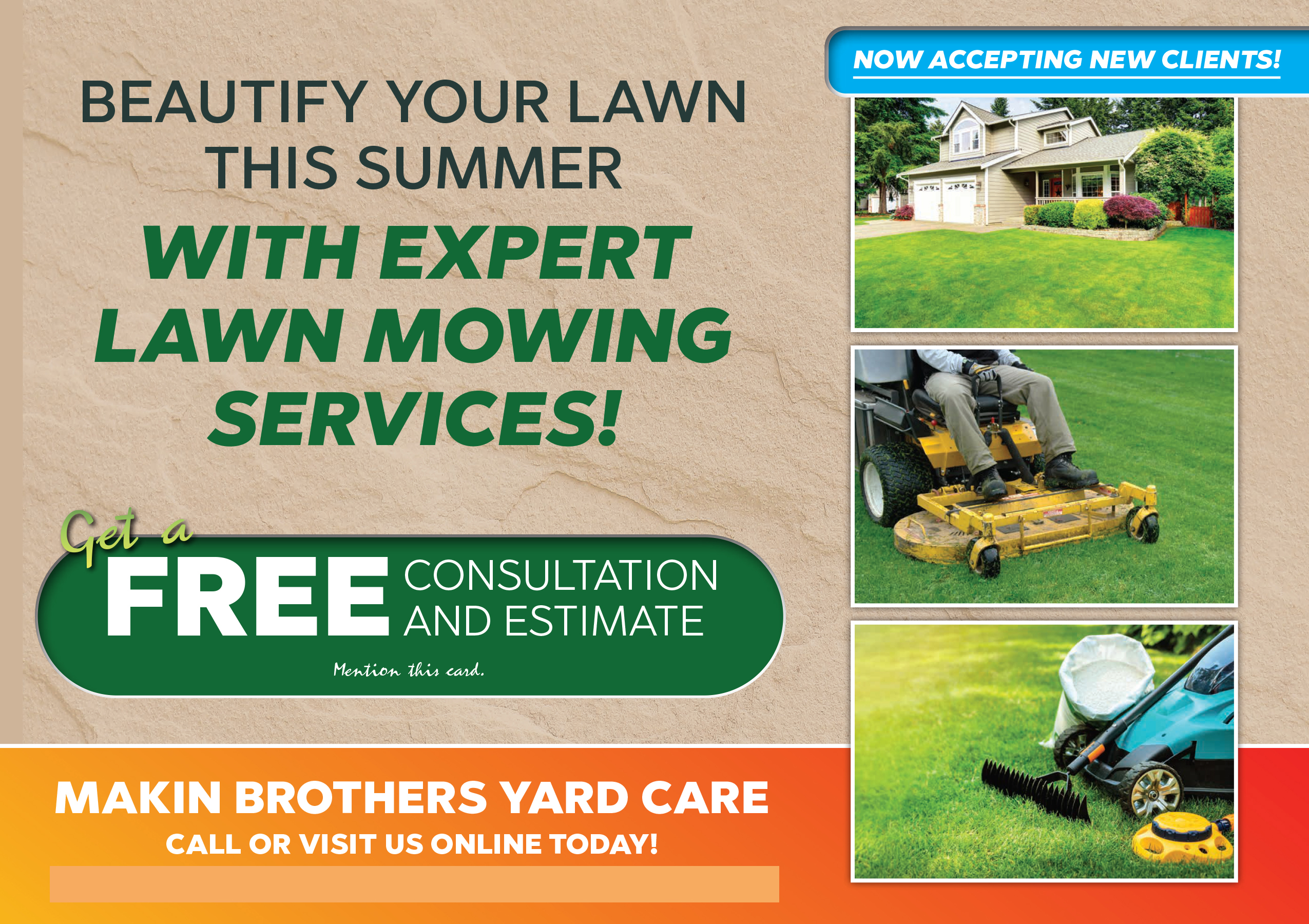 Successful Landscaping Postcard Campaign