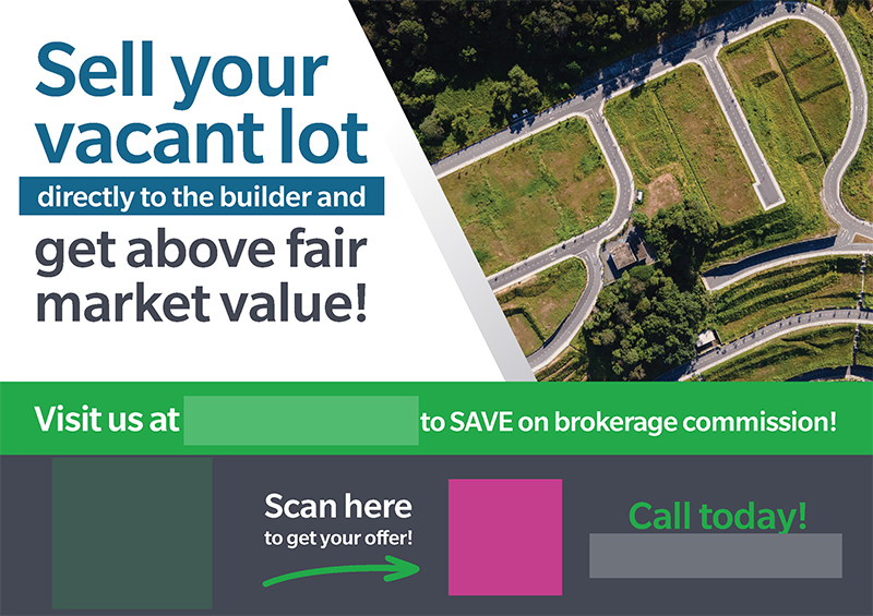 Successful Construction Postcard Campaign