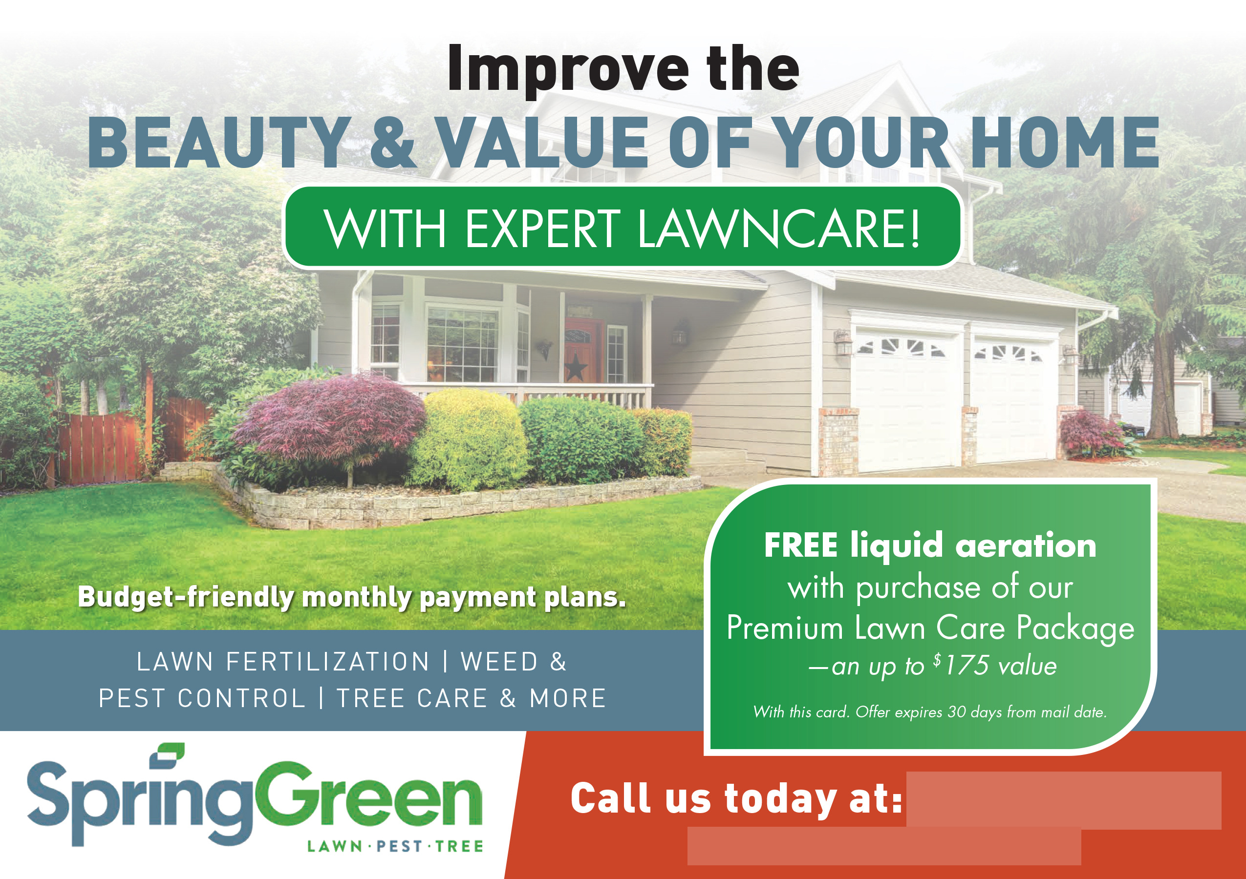 Successful Landscaping Postcard Campaign