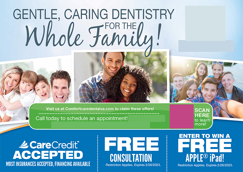 Successful Dental Services Postcard Campaign