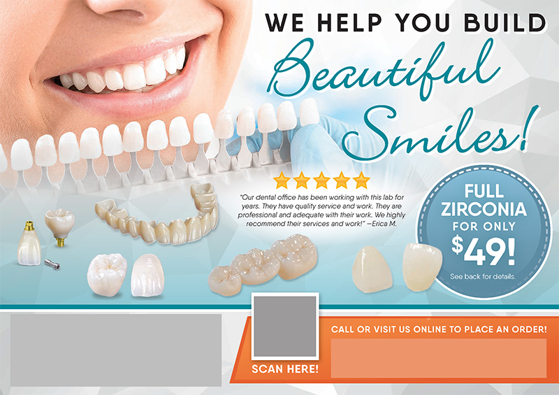 Successful Dental Lab Postcard Campaign