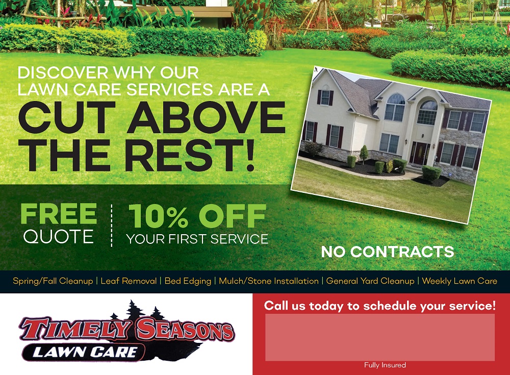 Successful Landscaping Postcard Campaign