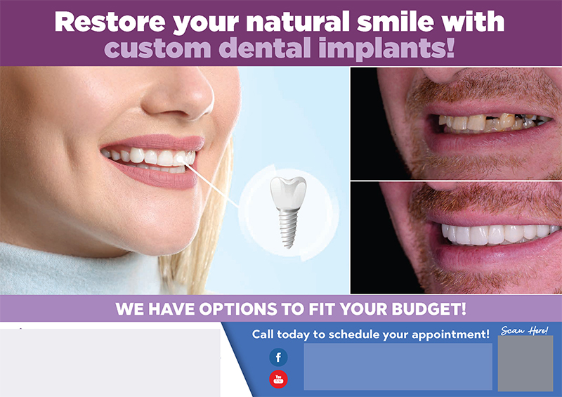 Successful Dental Services Postcard Campaign