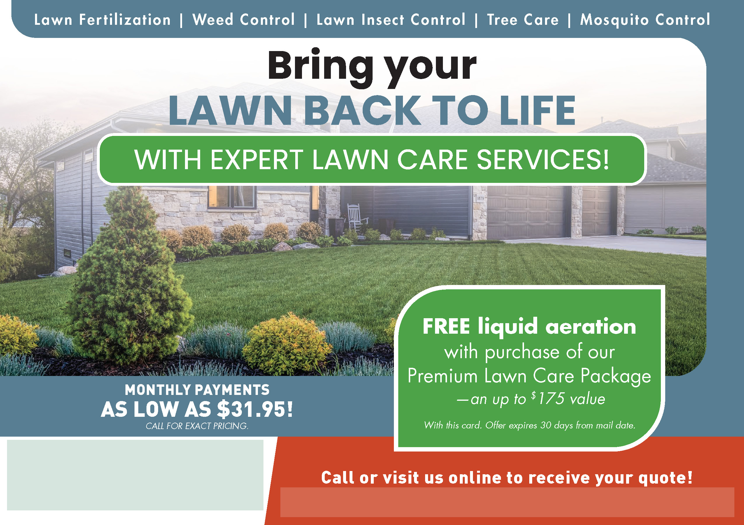 Successful Landscaping Postcard Campaign