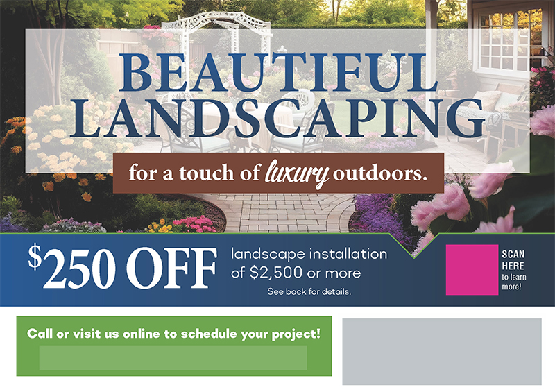 Successful Landscaping Postcard Campaign