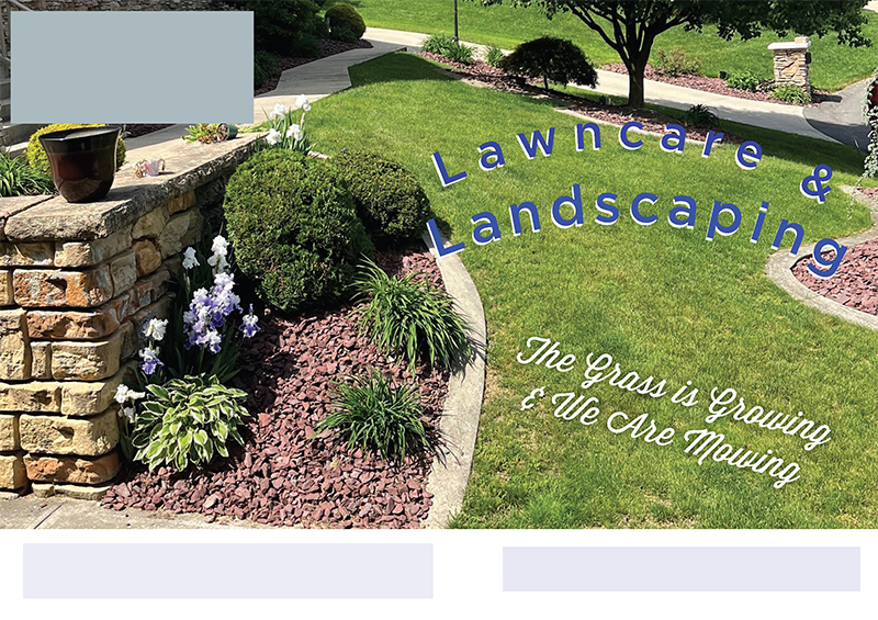 Successful Landscaping Postcard Campaign