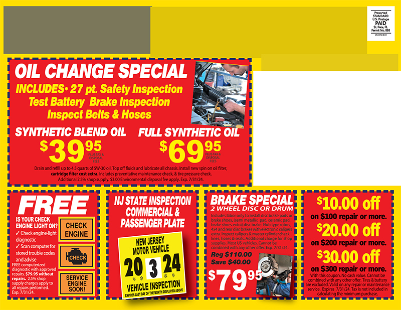 Successful Automotive Repair Postcard Campaign